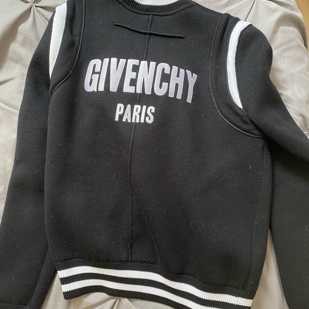 Givenchy Black and White Varsity Jacket